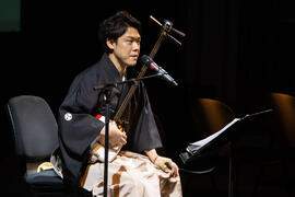 Concierto de Seiyu Oyama. Apertura del Curso Académico 2019-2020 de la Escuela Técnica Superior de Arquitectura de la Universidad de Málaga. Teatro Cervantes. Octubre de 2019