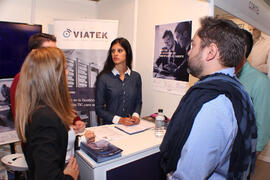 I Feria de Empleo de la Universidad de Málaga. Complejo de Estudios Sociales y de Comercio. Abril 2015