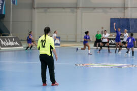 Partido Universidad de Aveiro - Universidad Ovidius de Constanta. Categoría femenina. Campeonato Europeo Universitario de Balonmano. Antequera. Julio de 2017