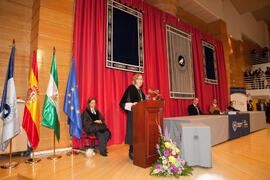 Investidura de nuevos doctores por la Universidad de Málaga. Salón de Actos de la Facultad de Derecho. Enero de 2013