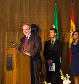 Entrega de premios del XXVI Certamen Bienal Internacional de Cine Fantástico de la Universidad de Málaga. Convento Santo Domingo, Ronda. Octubre de 2010