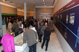 Inauguración de la exposición "UMA 40 años compartiendo futuro". Rectorado. Noviembre de 2012