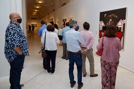 Visita a la exposición "Eugenio Chicano Siempre". Museo de Málaga. Junio de 2021