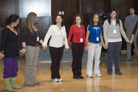 Taller de Ritmo Básico. 2º Congreso Internacional de Actividad Físico-Deportiva para Mayores de la Universidad de Málaga. Palacio de Ferias y Congresos de Málaga. Marzo de 2007