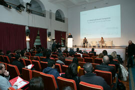 Intervención de José Ortiz. Inauguración Touriscape, I Congreso Internacional de Turismo Transversal y Paisaje. Centro Cultural Palo Ruiz Picasso de Torremolinos. Febrero de 2018