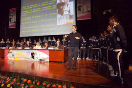 Acto de Clausura del 3º Congreso Internacional de Actividad Físico-Deportiva para Mayores de la Universidad de Málaga. Palacio de Ferias y Congresos de Málaga. Marzo de 2009