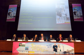 Acto de Inauguración del 3º Congreso Internacional de Actividad Físico-Deportiva para Mayores de la Universidad de Málaga. Palacio de Ferias y Congresos de Málaga. Marzo de 2009