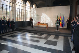 Toma de posesión de D. José Ángel Narváez Bueno como Rector de la Universidad de Málaga. Palacio de San Telmo, Sevilla. Enero de 2016