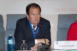 Luis Reina Alcolea. Acto inaugural del 4º Congreso Internacional de Actividad Físico-Deportiva para Mayores. Escuela Técnica Superior de Ingeniería Informática y Telecomunicaciones. Marzo de 2011