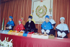 Apertura del Curso Académico 2002/2003 de la Universidad de Málaga. Paraninfo. Octubre de 2002