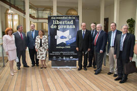 Presentación del Día Mundial de la Libertad de Prensa. Rectorado. Mayo de 2008