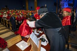 Investidura de Emilia Casas Baamonde como Doctora "Honoris Causa" por la Facultad de Derecho de la Universidad de Málaga. Paraninfo. Noviembre de 2022
