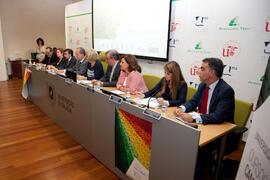Presentación de los cursos de verano de la Universidad de Málaga. Rectorado. Mayo de 2011