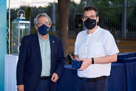 Homenaje al personal jubilado o que cumple 25 años de servicio en la Universidad de Málaga. Jardín Botánico. Septiembre de 2021