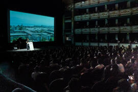 Conferencia inaugural. Apertura del Curso Académico 2019-2020 de la Escuela Técnica Superior de Arquitectura de la Universidad de Málaga. Teatro Cervantes. Octubre de 2019