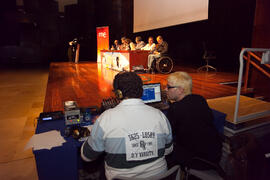 Programa de Radio Nacional de España "Juntos paso a paso". 3º Congreso Internacional de Actividad Físico-Deportiva para Mayores de la Universidad de Málaga. Palacio de Ferias y Congresos de Málaga. Marzo de 2009