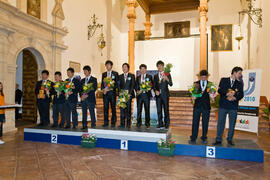 Clausura del Campeonato del Mundo Universitario de Golf en el Colegio de Santa María La Mayor, Antequera. Junio de 2010