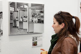 Inauguración de la exposición "Málaga 1963. Una mirada fotográfica a la ciudad de hace 50 años", en la Térmica. Febrero de 2014