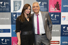 Lola Fenech y Eduardo Bandera. Gala del Deporte Universitario. Escuela Técnica Superior de Ingeniería de Telecomunicaciones. Junio de 2015