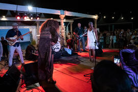 Concierto de Free Soul Band. Festival solidario en los Baños del Carmen. Cursos de Verano de la Universidad de Málaga. Málaga. Julio de 2019