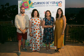 Photocall previo al concierto de Dorantes en los Cursos de Verano de la Universidad de Málaga. Vélez Málaga. Julio de 2018
