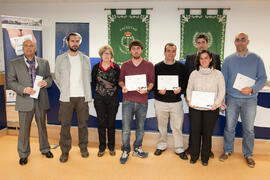 III Edición de la entrega de premios del concurso de fotografía medioambiental. Complejo de Estudios Sociales y Comercio. Marzo de 2014