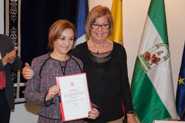 Toma de posesión del personal de administración y servicios de la Universidad de Málaga. Rectorado. Noviembre de 2012