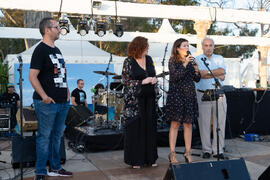 Presentación. Festival solidario en los Baños del Carmen. Cursos de Verano de la Universidad de Málaga. Málaga. Julio de 2019