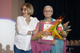 Entrega de premio a la Fidelidad en el Deporte. Gala del Deporte Universitario. Escuela Técnica Superior de Ingeniería de Telecomunicaciones. Junio de 2015