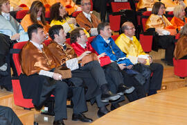 Investidura de nuevos doctores por la Universidad de Málaga. Salón de Actos de la Facultad de Derecho. Enero de 2013