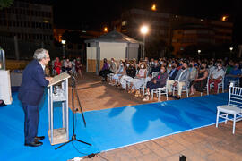 Discurso de José Ángel Narváez. Homenaje al personal jubilado o que cumple 25 años de servicio en la Universidad de Málaga. Jardín Botánico. Septiembre de 2021