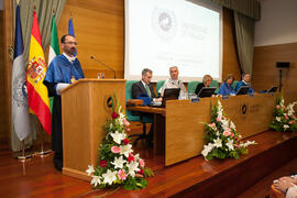 Investidura como Doctor "Honoris Causa" de Jean-Marie Lehn por la Facultad de Ciencias de la Universidad de Málaga. Edificio del Rectorado. Junio 2015