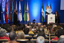 Lección Inaugural de Eugenio Carmona. Apertura del Curso Académico 2024/2025 de la Universidad de Málaga. Paraninfo. Septiembre de 2024