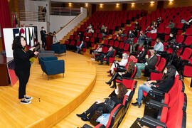 Miguel Ángel González Campos presenta "Dialogando" con Towanda Rebels. Facultad de Derecho. Octubre de 2020