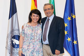 Homenaje al personal que cumple 25 años de servicio en la UMA. Paraninfo. Junio 2016