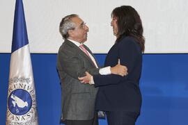 Toma de posesión de Noemi Ruiz López como profesora titular del Área de Bioquímica y Biología Molecular de la Universidad de Málaga. Toma de posesión de nuevos catedráticos y profesores titulares de la Universidad de Málaga. Paraninfo. Noviembre de 2023