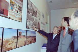 Inauguración del Rectorado por el príncipe Felipe. Málaga. Abril de 2002