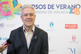 Dr. Emilio Alba Conejo. Curso "Turismo sanitario: asignatura pendiente". Cursos de Verano de la Universidad de Málaga. Marbella. Julio de 2018
