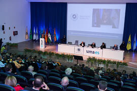 Intervención de Rosa María Ríos. Apertura del Curso Académico 2021/2022 de la Universidad de Málaga. Escuela Técnica Superior de Ingeniería Informática y Telecomunicaciones. Septiembre de 2021