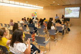 Ponencia clausura de Pelayo Díaz. Curso "Influencers, camino al éxito". Cursos de verano 2018 de la Universidad de Málaga. Marbella. Julio de 2018