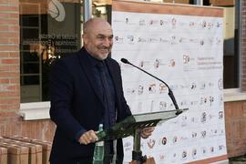 Eugenio Luque. Homenaje al personal jubilado de la Facultad de Ciencias Económicas y Empresariales. Campus de El Ejido. Septiembre de 2022