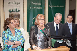 Inauguración de la exposición "Malaqa, entre Malaca y Málaga". Rectorado. Mayo de 2009