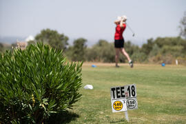 Detalle del campo. Campeonato Europeo de Golf Universitario. Antequera. Junio de 2019