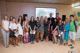 Participantes y asistentes. Curso "La televisión del siglo XXI, nuevos formatos y consumos". Cursos de verano 2018 de la Universidad de Málaga. Marbella. Julio de 2018