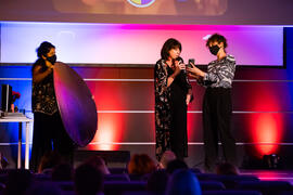 Gala de Clausura de la 30 edición de Fancine de la Universidad de Málaga. Cine Albéniz. Noviembre de 2020