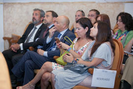 Asistentes a la inauguración de las jornadas. Olimpiada Española de Economía, Fase Nacional. Sala Unicaja de Conciertos María Cristina. Málaga. Junio de 2015