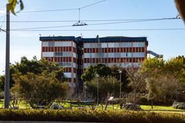 Facultad de Ciencias de la Universidad de Málaga. Campus de Teatinos. Febrero de 2021