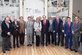 Presentación "Becas Santanter CRUE CEPYME: Prácticas Profesionales en Empresa". Rectorado. Noviembre de 2012
