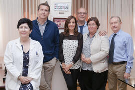 Foto de grupo. Personal e instalaciones del Departamento de Farmacología. Facultad de Medicina. Noviembre de 2015