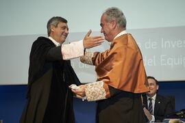 Toma de posesión de Salvador Merino Córdoba como nuevo Vicerrector de Infraestructuras y Sostenibilidad de la Universidad de Málaga. Paraninfo. Marzo de 2024